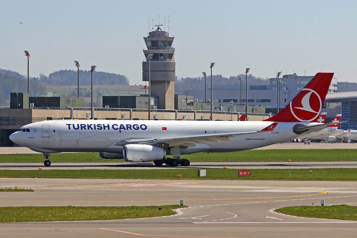 Turkish Cargo, TC-JOY, Airbus A330-243F, msn: 1750,  Ergene , 23.April 2021, ZRH Z�rich, Switzerland.