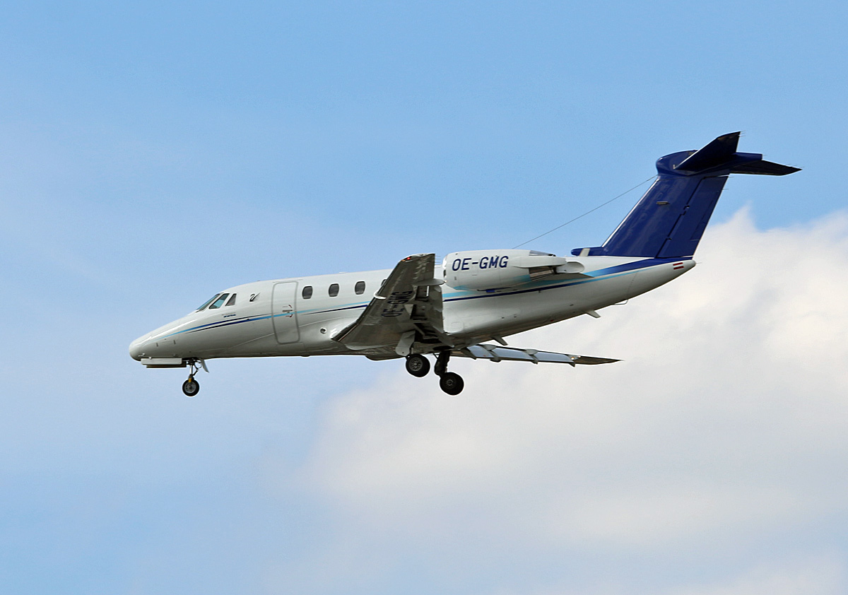 Tyrolean Jet Service, Cessna 650 Citation VII, OE-GMG, TXL, 18.08.2018
