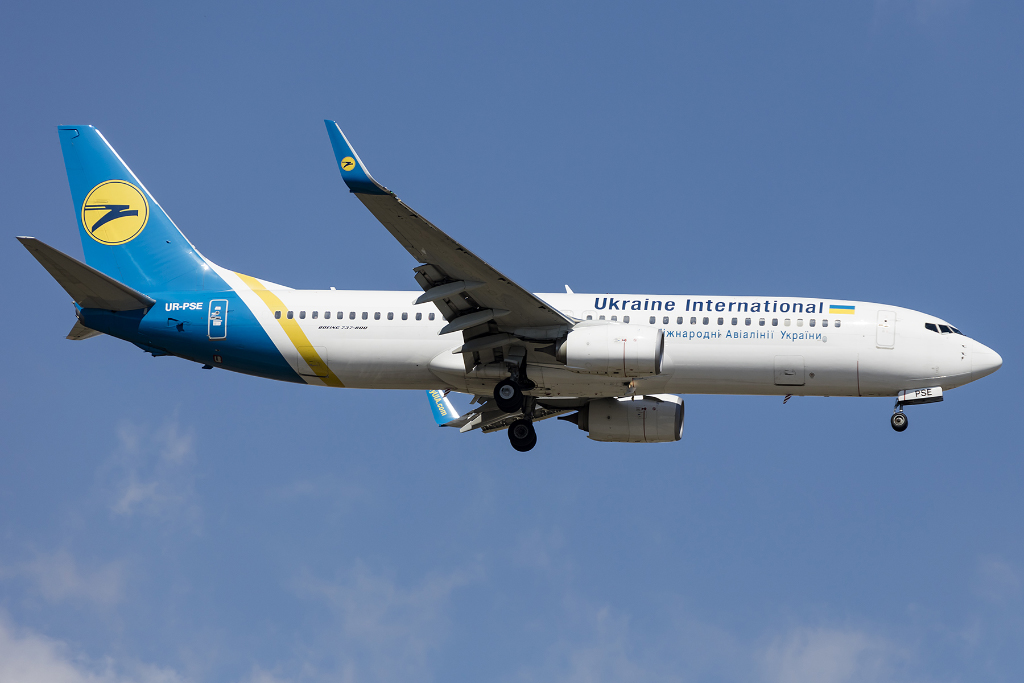 Ukraine International Airlines, UR-PSE, Boeing, B737-84R, 20.09.2015, BCN, Barcelona, Spain 




