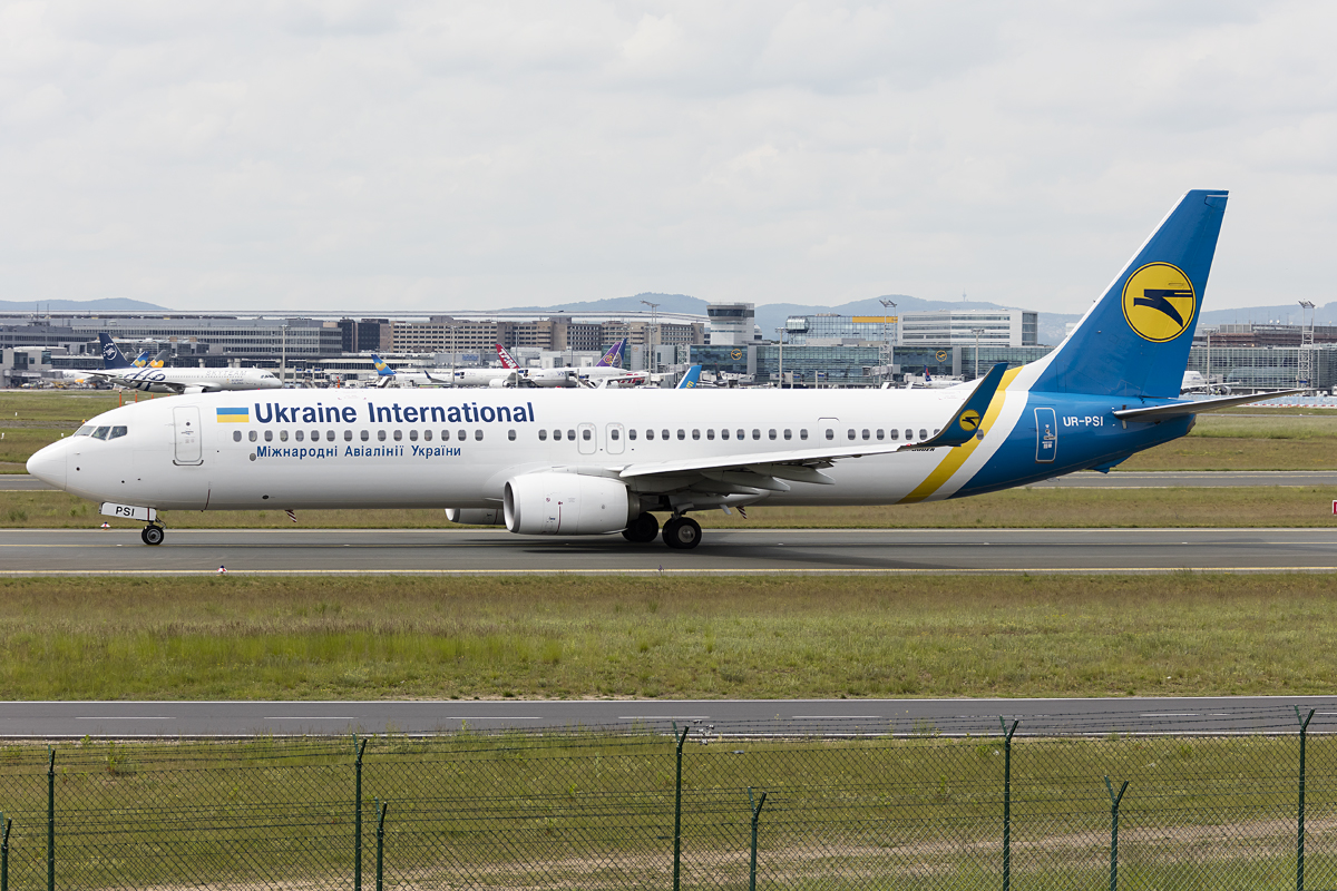 Ukraine International Airlines, UR-PSI, Boeing, B737-9KV-ER, 21.05.2016, FRA, Frankfurt, Germany








