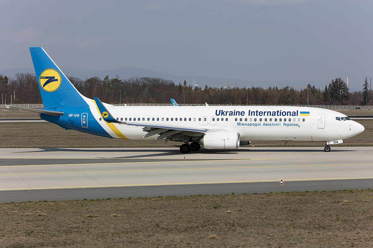 Ukraine International Airlines, UR-UIA, Boeing, B737-8KV, 31.03.2019, FRA, Frankfurt, Germany 



