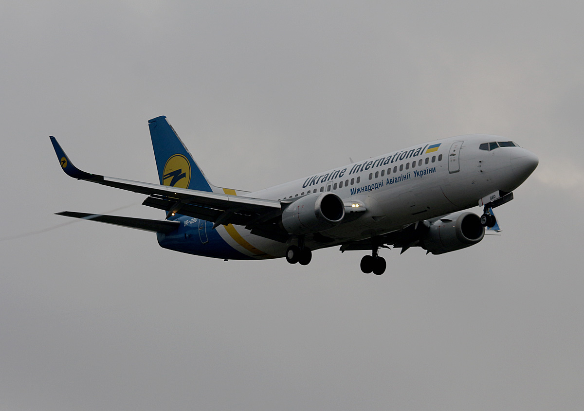Ukraine International, Boeing B 737-36Q, UR-GBD, TXL, 23.10.2016