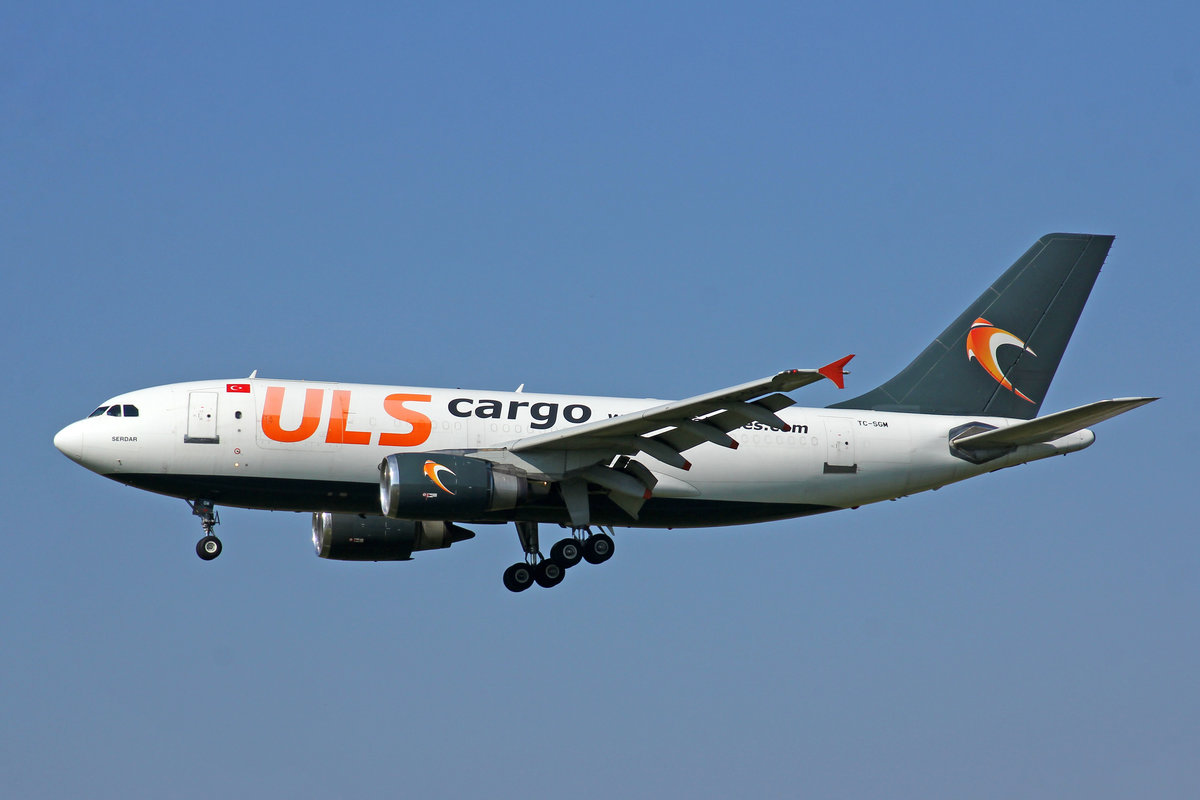 ULS Airlines Cargo, TC-SGM, Airbus A310-304F, msn: 592, 24.Juli 2019, ZRH Zürich, Switzerland.