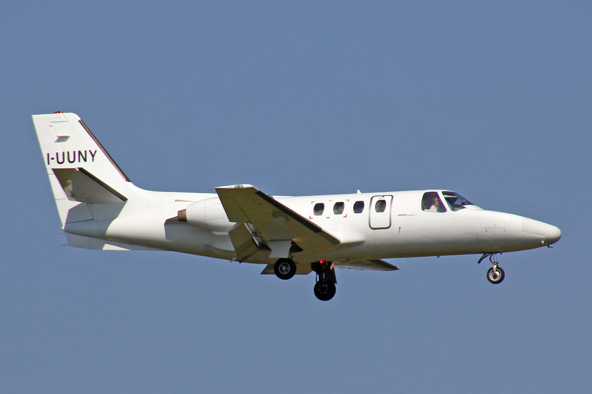 Unifly Servizi Aerei, I-UUNY, Cessna 500 I, 13.September 2016, ZRH Zürich, Switzerland.
