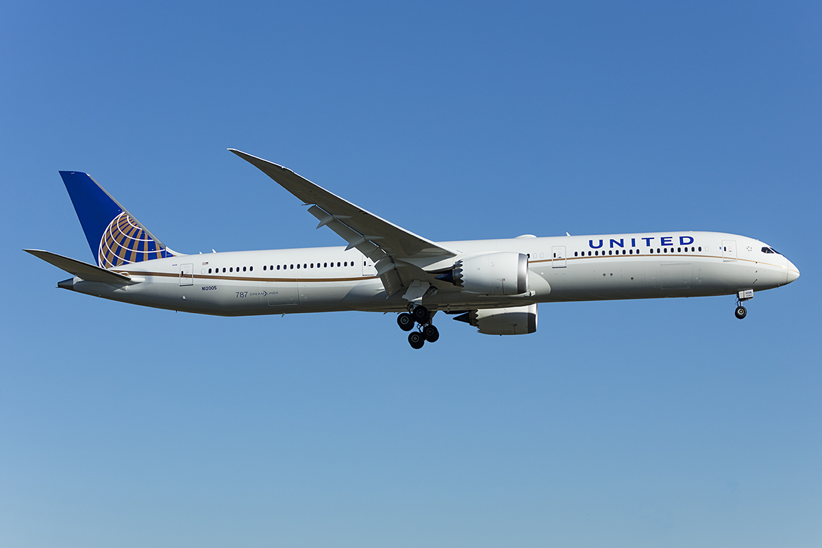 United Airlines, N12005, Boeing, B787-10, 19.04.2019, FRA, Frankfurt, Germany 



