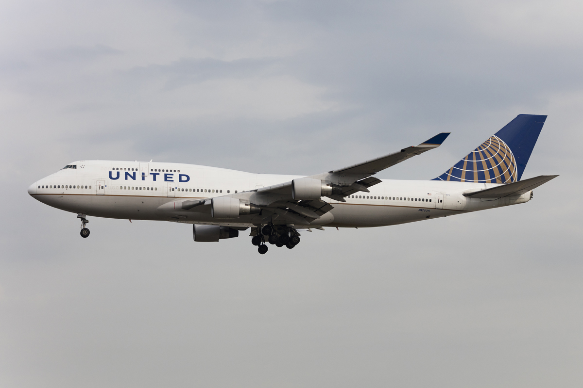 United Airlines, N175UA, Boeing, B747-422, 01.04.2017, FRA, Frankfurt, Germany


