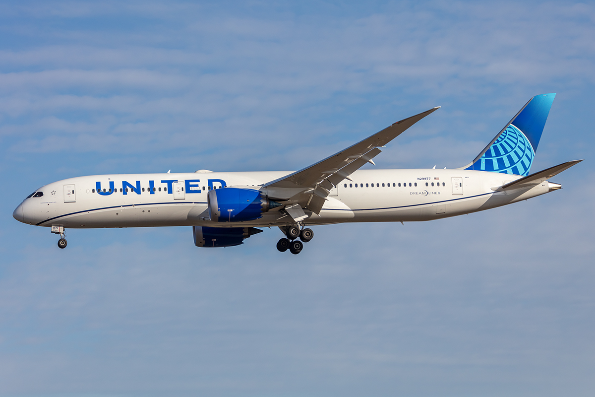 United Airlines, N29977, Boeing, B787-9, 29.03.2021, FRA, Frankfurt, Germany