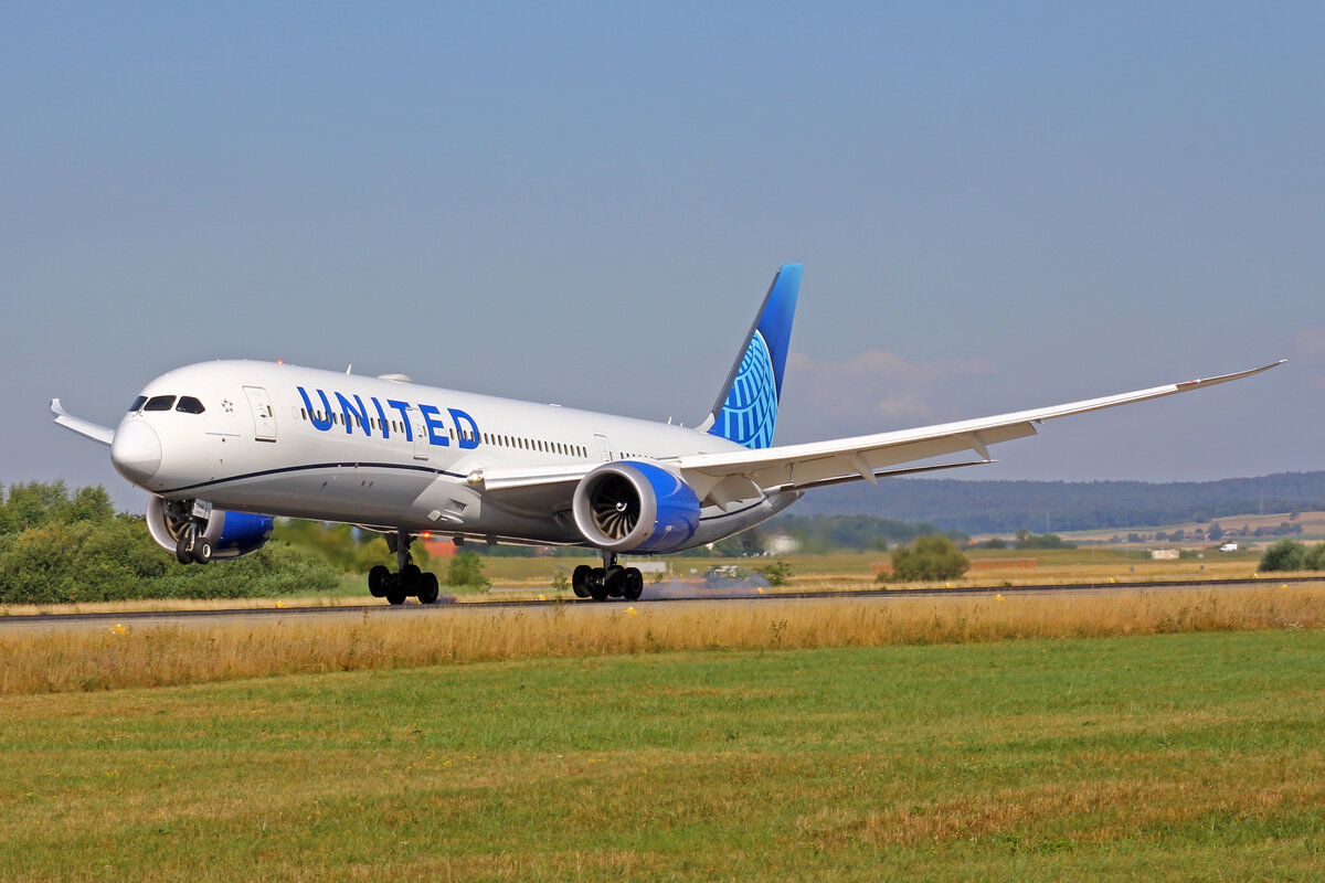 United Airlines, N29981, Boeing 787-9, msn: 66142/1022, 30.Juli 2022, ZRH Zürich, Switzerland.