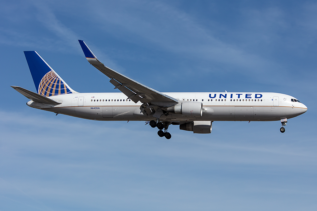 United Airlines, N642UA, Boeing, B767-322ER, 01.08.2019, GVA, Geneve, Switzerland





