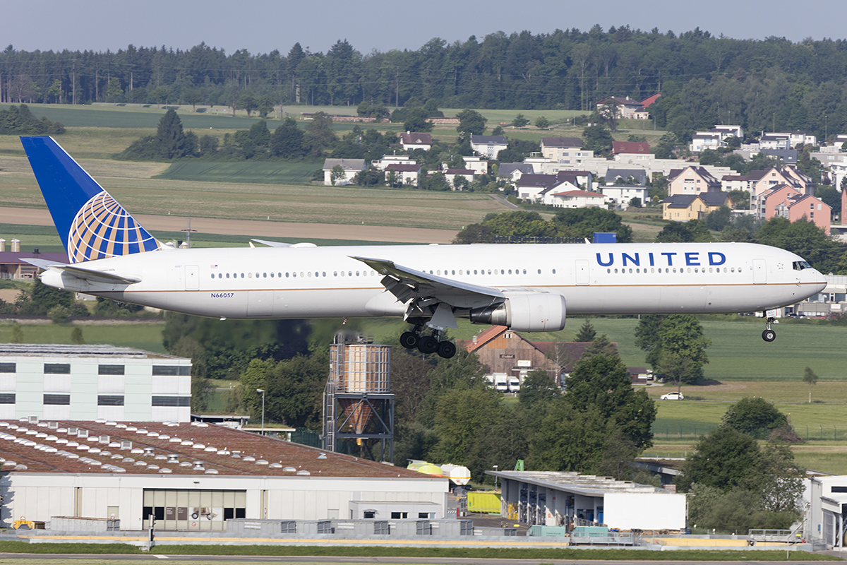 United Airlines, N66057, Boeing, B767-424ER, 25.05.2017, ZRH, Zürich, Switzerland 



