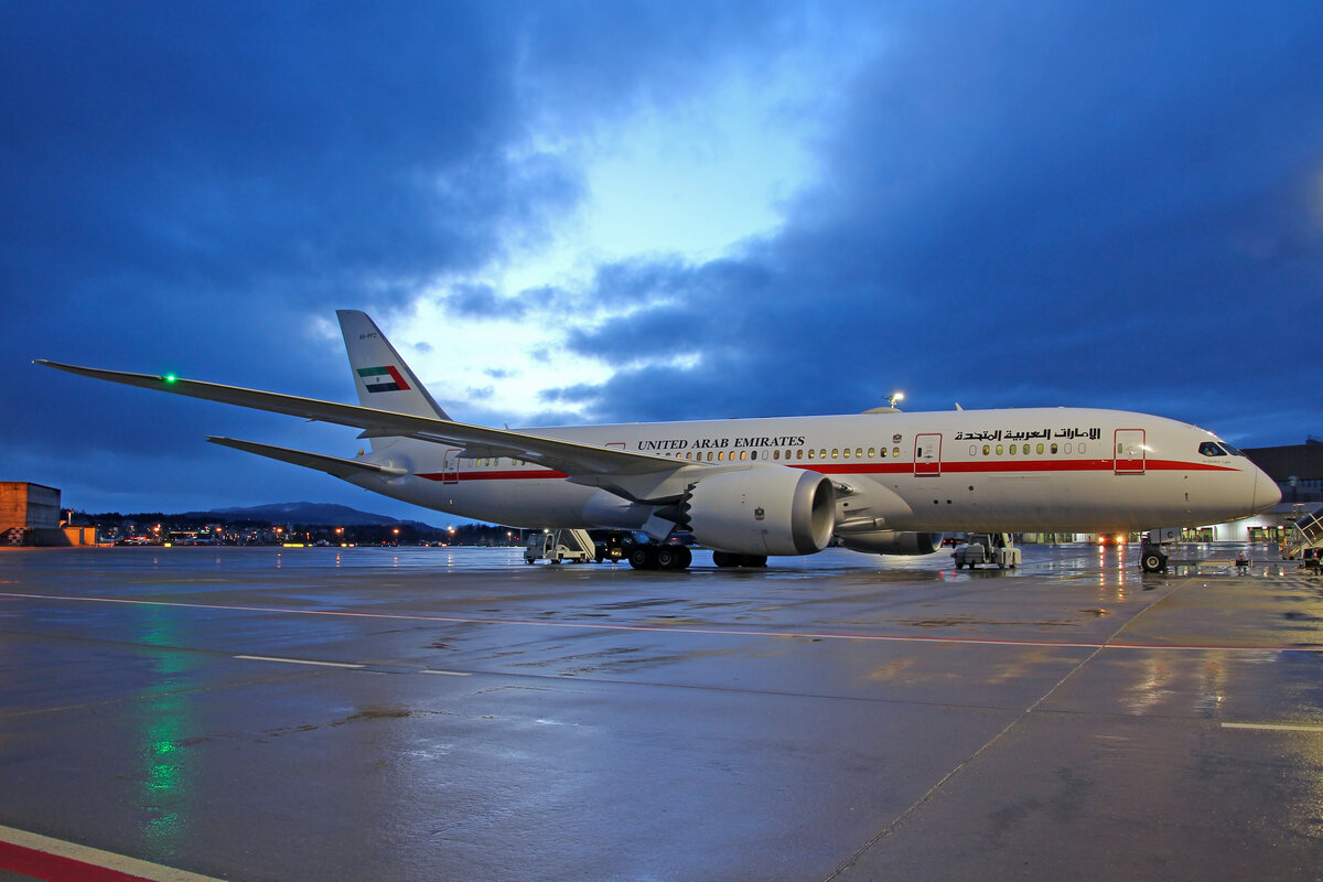 United Arab Emirates, A6-PFC, Boeing 787-8, msn: 35303/141, 26.März 2023, ZRH Zürich, Switzerland.