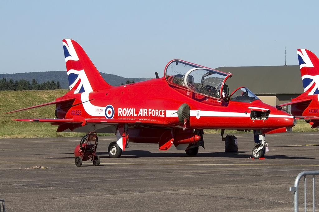 United Kingdom - Air Force, XX325, BAe, Hawk T1A, 28.06.2015, LFSX, Luxeuil, France



