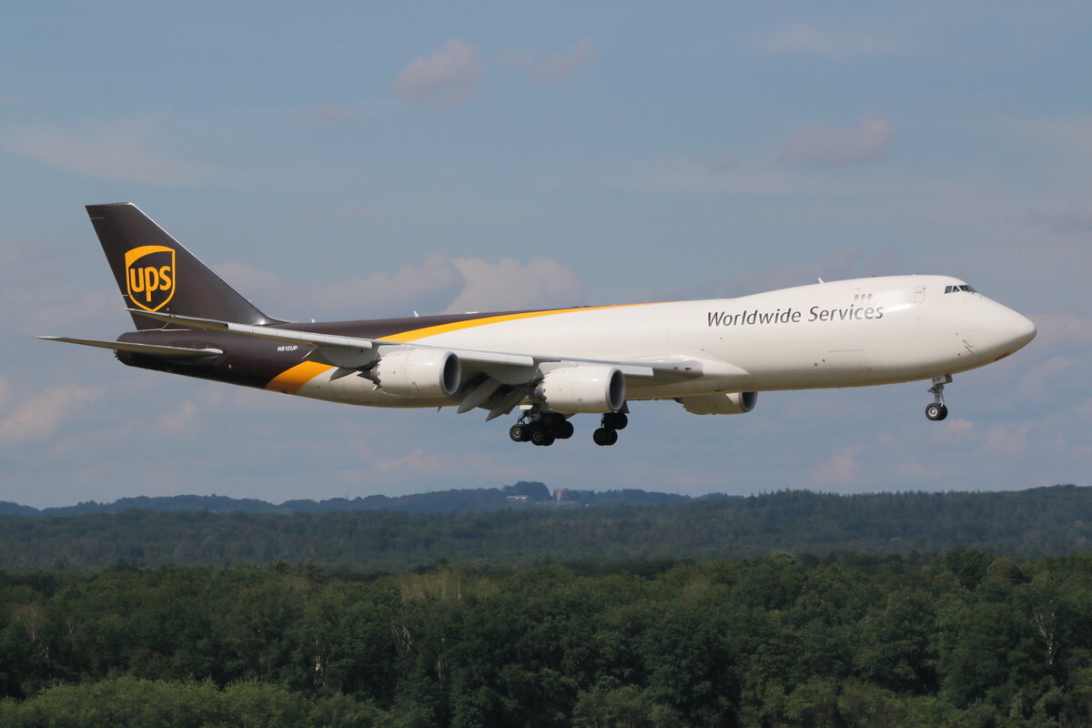 United Parcel Service (UPS), N612UP, Boeing 747-8F. Köln-Bonn (EDDK), 20.06.2021.