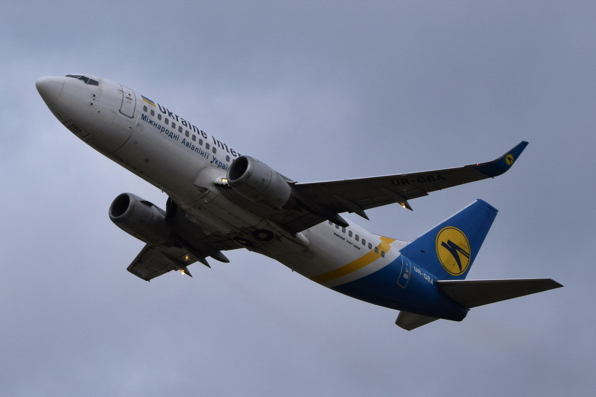 UR-GBA Ukraine International Airlines Boeing 737-36N(WL)  , MUC , 22.10.2017