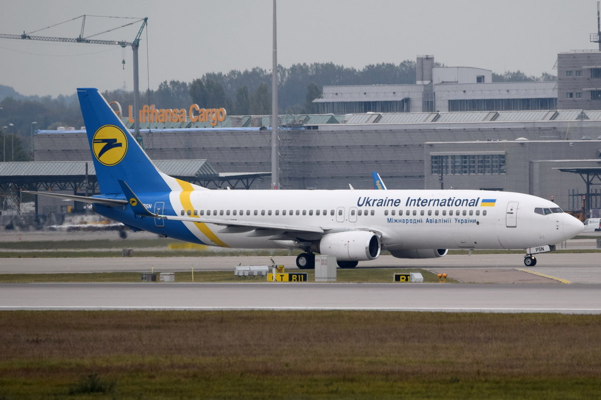 UR-PSN Ukraine International Airlines Boeing 737-86N(WL)  , MUC , 14.10.2016