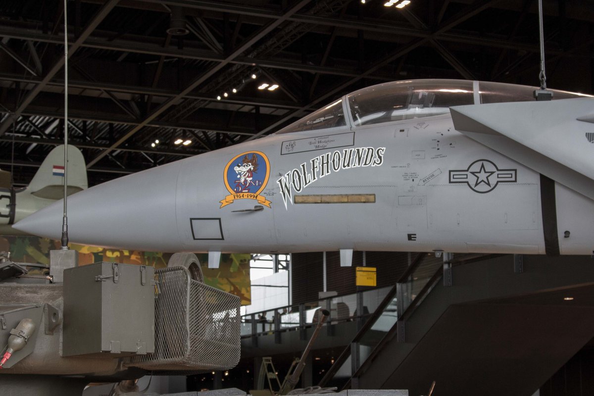 US - Air Force, 77-0132 CR, McDonnell Douglas / Boeing IDS, F-15A Eagle,  01.03.2016, NMM Nationaal Militair Museum (UTC-EHSB), Soesterberg, Niederlande
