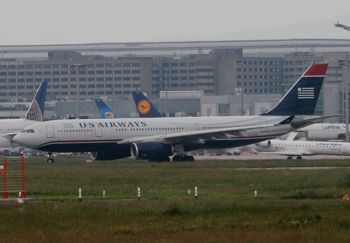 US Airways A 330-243 N279AY am 11.06.2013 auf dem Flughafen Frankfurt