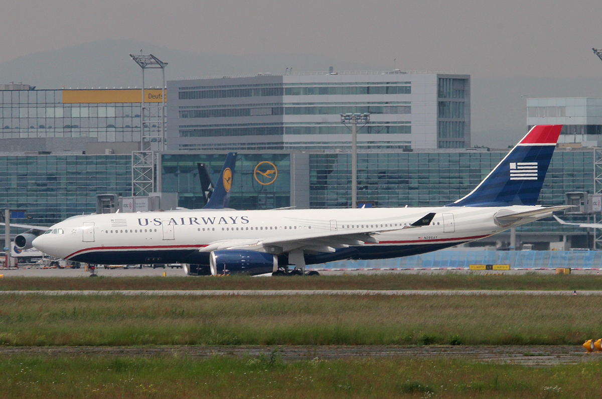 US Airways A 330-243 N286AY am 11.06.2013 auf dem Flughafen Frankfurt