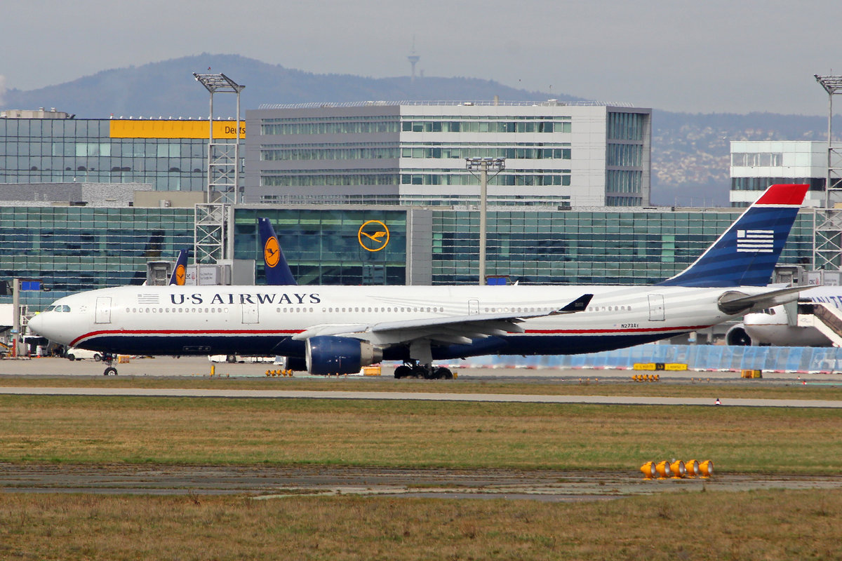 US Airways, N273AY, Airbus A330-323X, msn: 337, 14.April 2013, FRA Frankfurt, Germany.
