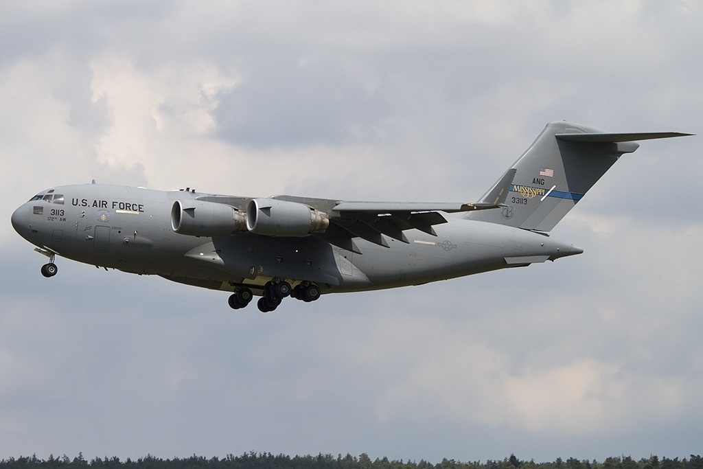 USA - Air Force, 03-3113, Boeing, C17A Globemaster III, 06.06.2015, RMS, Ramstein, Germany



