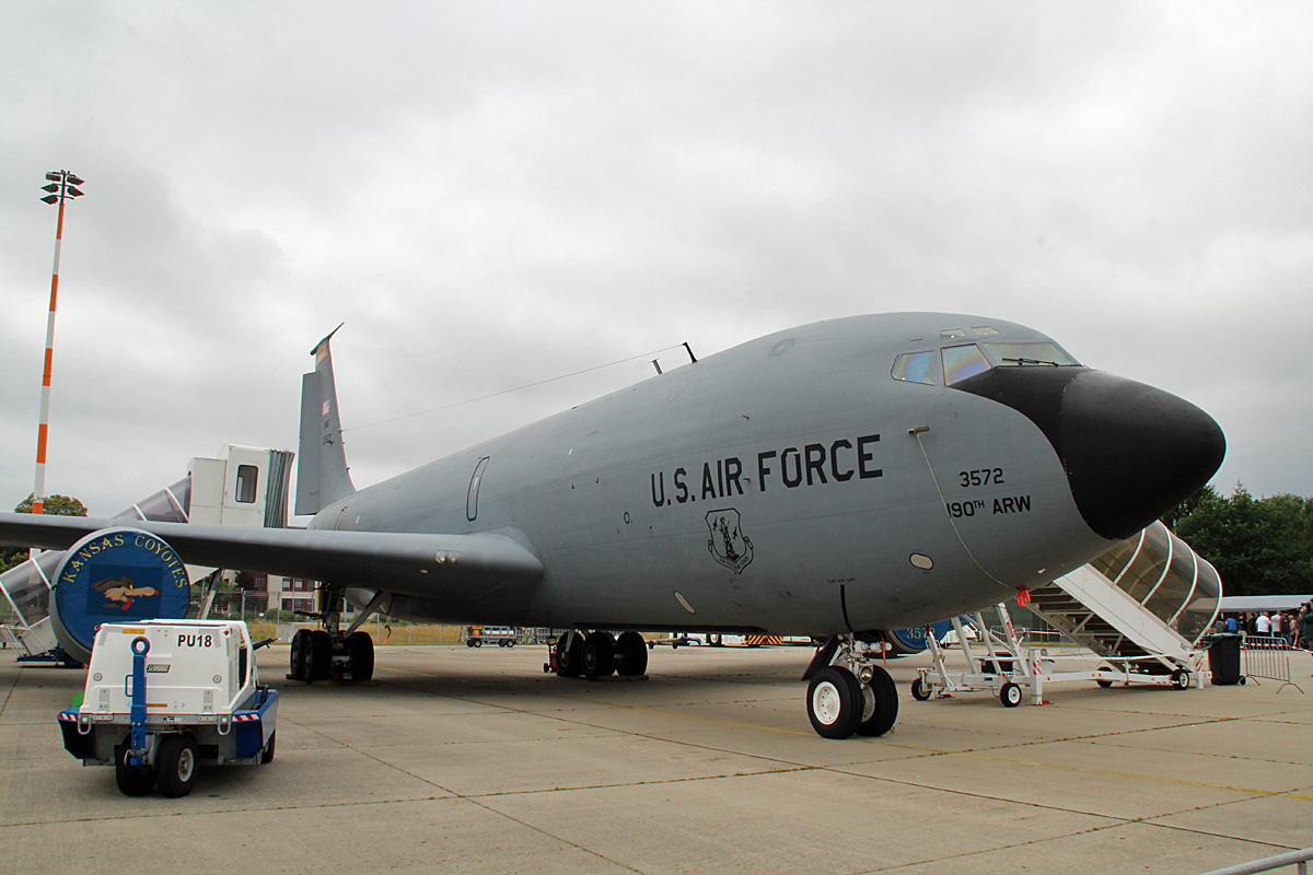 USA Air Force, KC-135R, 62-3572,  35 Jahre AWACS  Geilenirchen, 02.07.2017