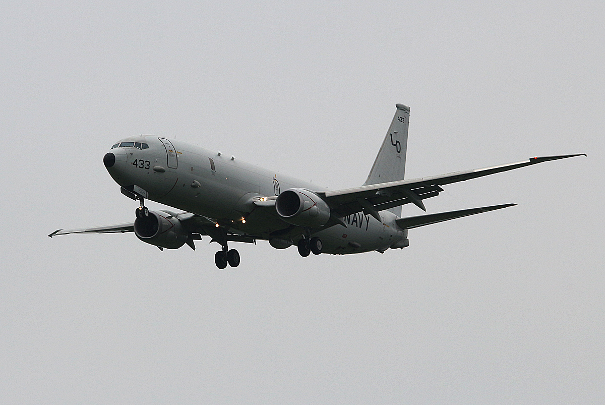 USA Navy, Boeing P-8A Poseidon, 168433, ILA 2018, SXF/BER, 23.04.2018