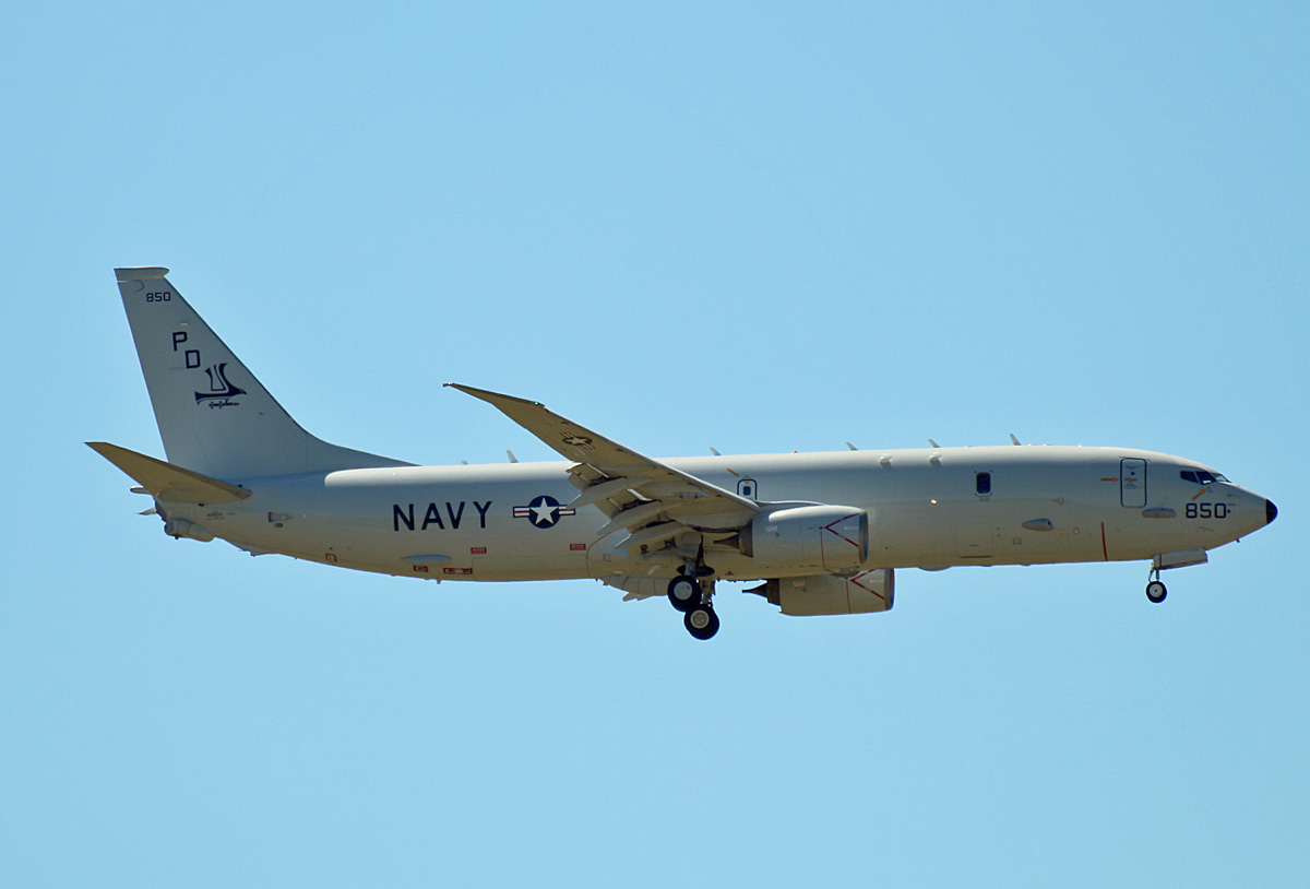 USA Navy, Boeing P-8A Poseidon, 16-8850, ILA, BER, 21.05.2022