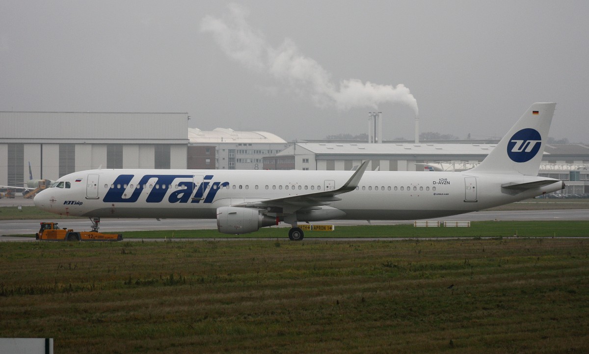 UTair Aviation, D-AVZN,Reg.VQ-BMH, (c/n 6268), Airbus A 321-211 (SL), 12.11.2014, XFW-EDHI, Hamburg-Finkenwerder, Germany 