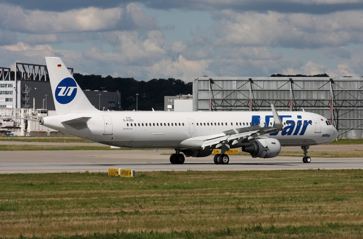 UTair Aviation, D-AVZN,Reg.VQ -BMH, (c/n 6268), Airbus A 321-211(SL), 11.09.2014, XFW-EDHI, Hamburg -Finkenwerder, Germany 
