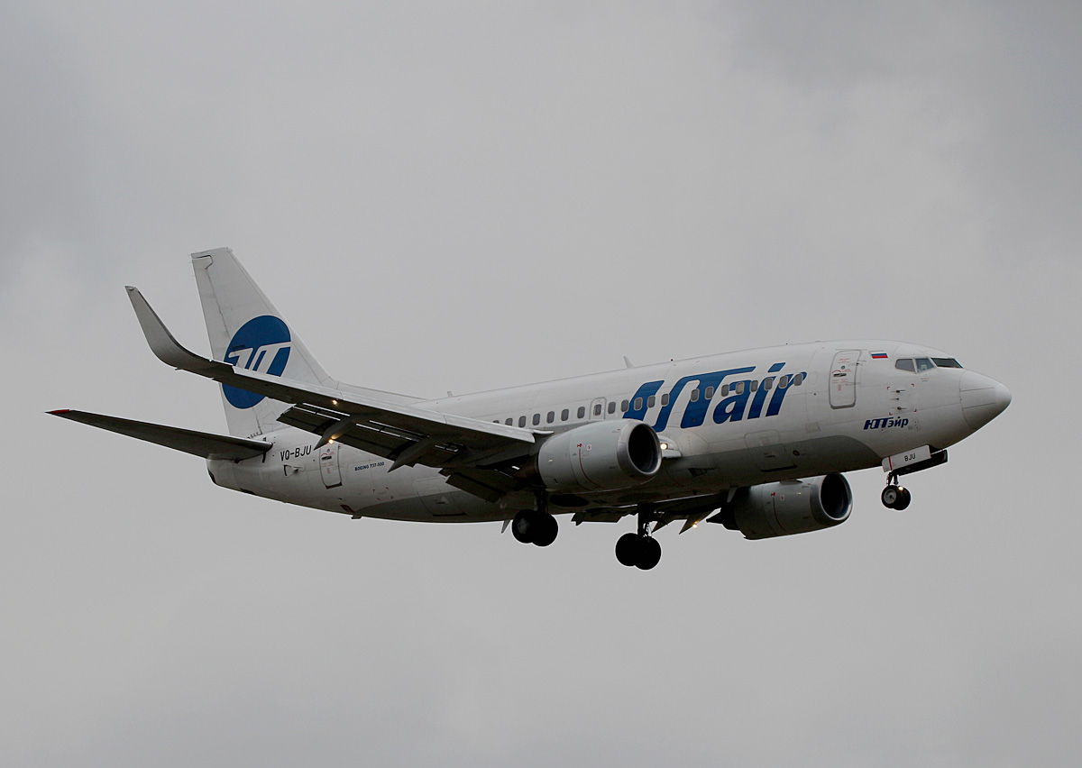 UTair, Boeing B 737-524; VQ-BJU,TXL, 02.03.2019