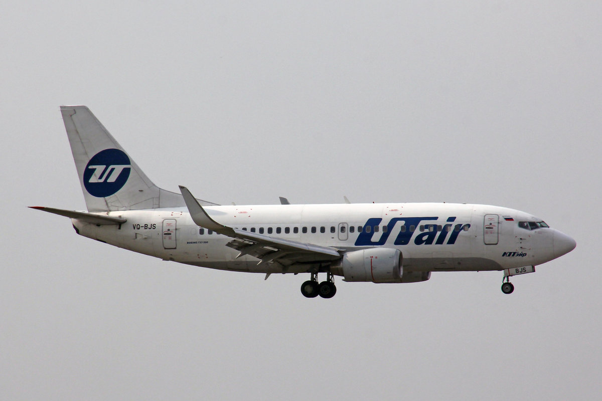 UTair, VQ-BJS, Boeing 737-524, msn: 28901/2924, 15.Oktober 2018, MXP Milano-Malpensa, Italy.