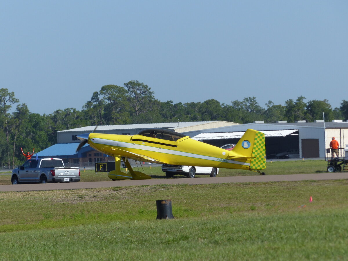 Vans Aircraft RV-4, N144HR, Sun`n Fun, Lkeland-Linder Int.(LAL/KLAL),16.4.20236