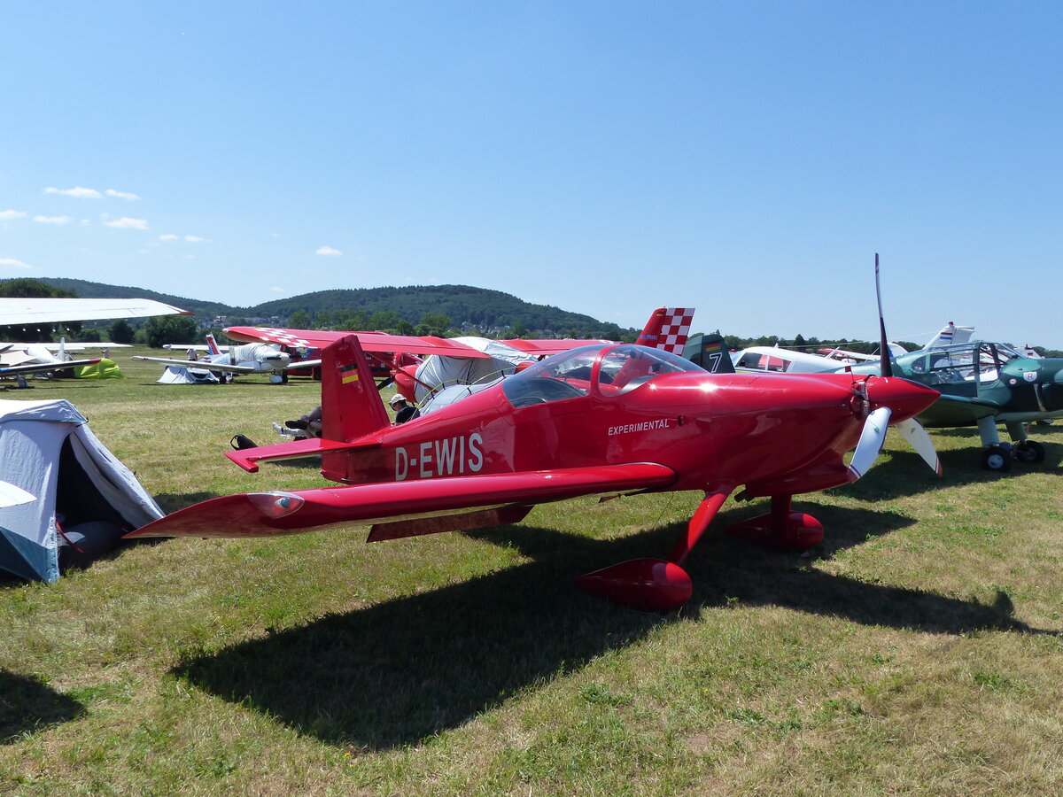 Vans Aircraft RV 6, D-EWIS, Flugplatz Gelnhausen (EDFG), 11.7.2026