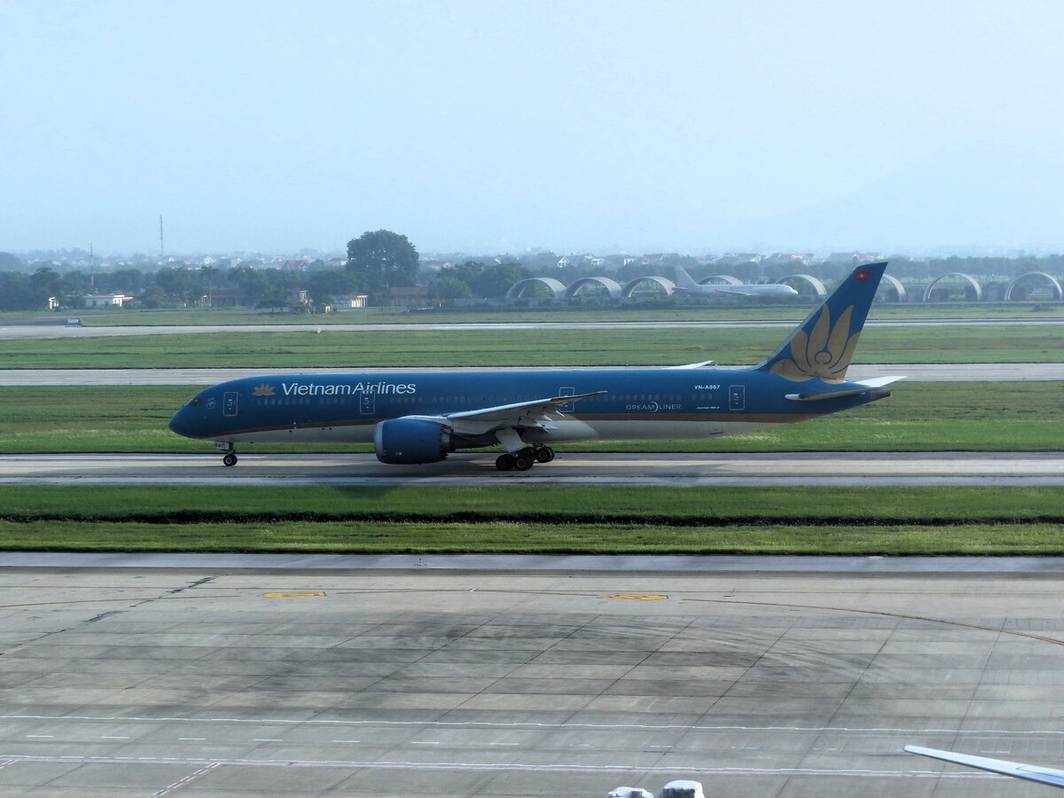 Vietnam Airlines, Boeing 787-9 Dreamliner, VN-A867, Hanoi Int. Airport (HAN/VVNB), 5.8.2025