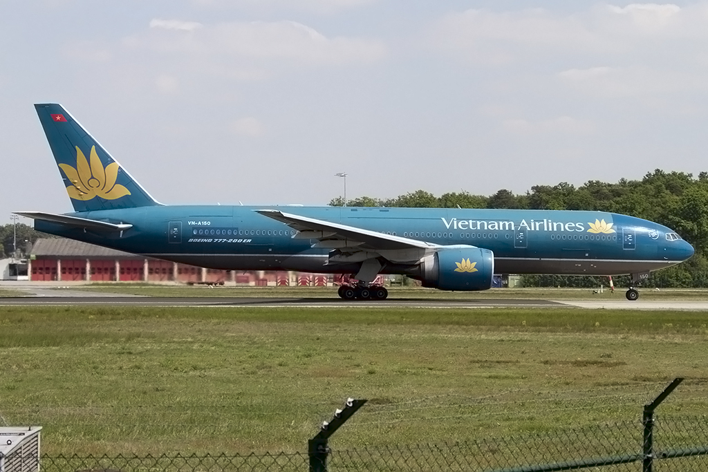 Vietnam Airlines, VN-A150, Boeing, B777-2Q8ER, 04.05.2014, FRA, Frankfurt, Germany



