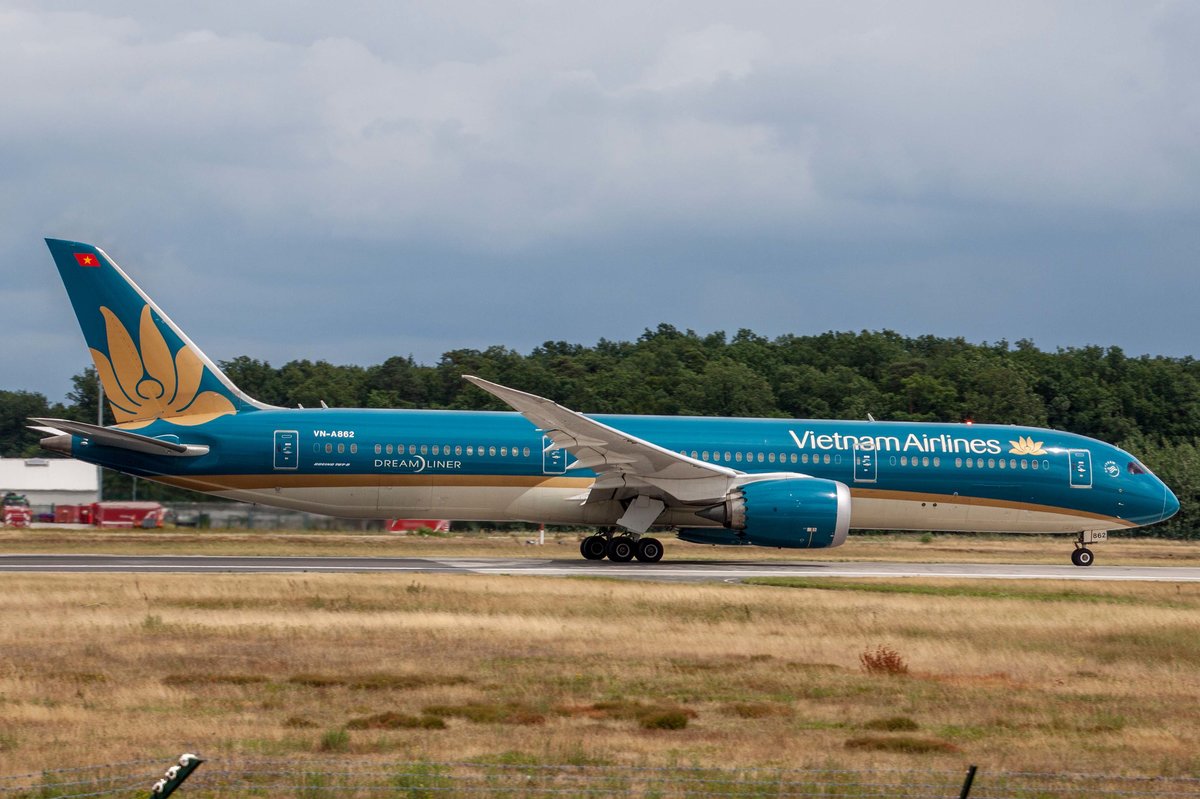 Vietnam Airlines (VN-HVN), VN-A862, Boeing, 787-9 Dreamliner, 10.07.2017, FRA-EDDF, Frankfurt, Germany 