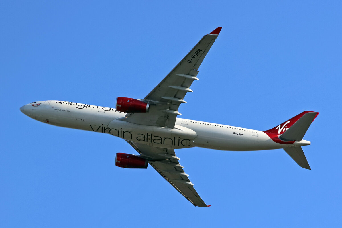 Virgin Atlantic, G-VGBR, Airbus A330-343X, msn: 1329, 07.Juli 2023, LHR London Heathrow, United Kingdom.