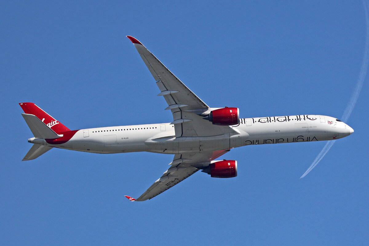 Virgin Atlantic, G-VLUX, Airbus A350-1041, msn: 274,  Red Velvet , 07.Juli 2023, LHR London Heathrow, United Kingdom.