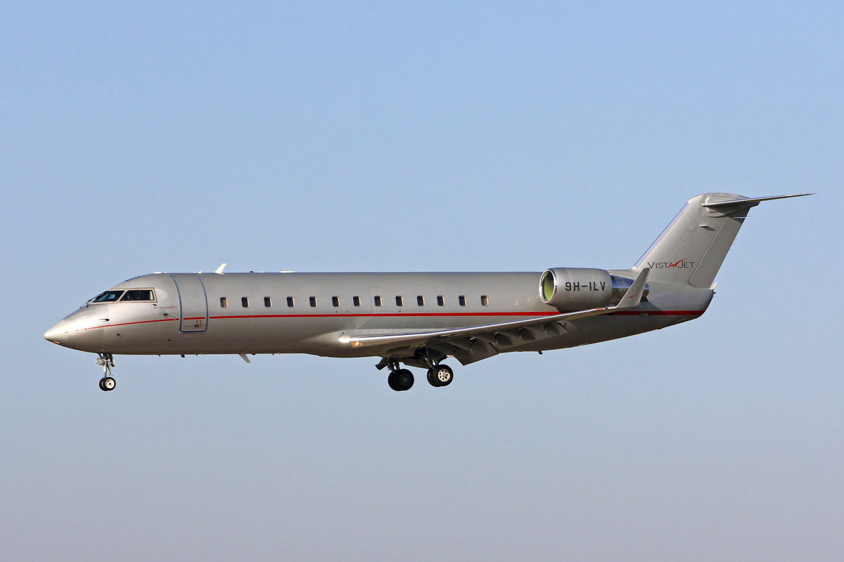 Vista Jet Malta, 9H-ILV, Bombardier CRJ-200, msn: 8082, 31.März 2021, ZRH Zürich, Switzerland.