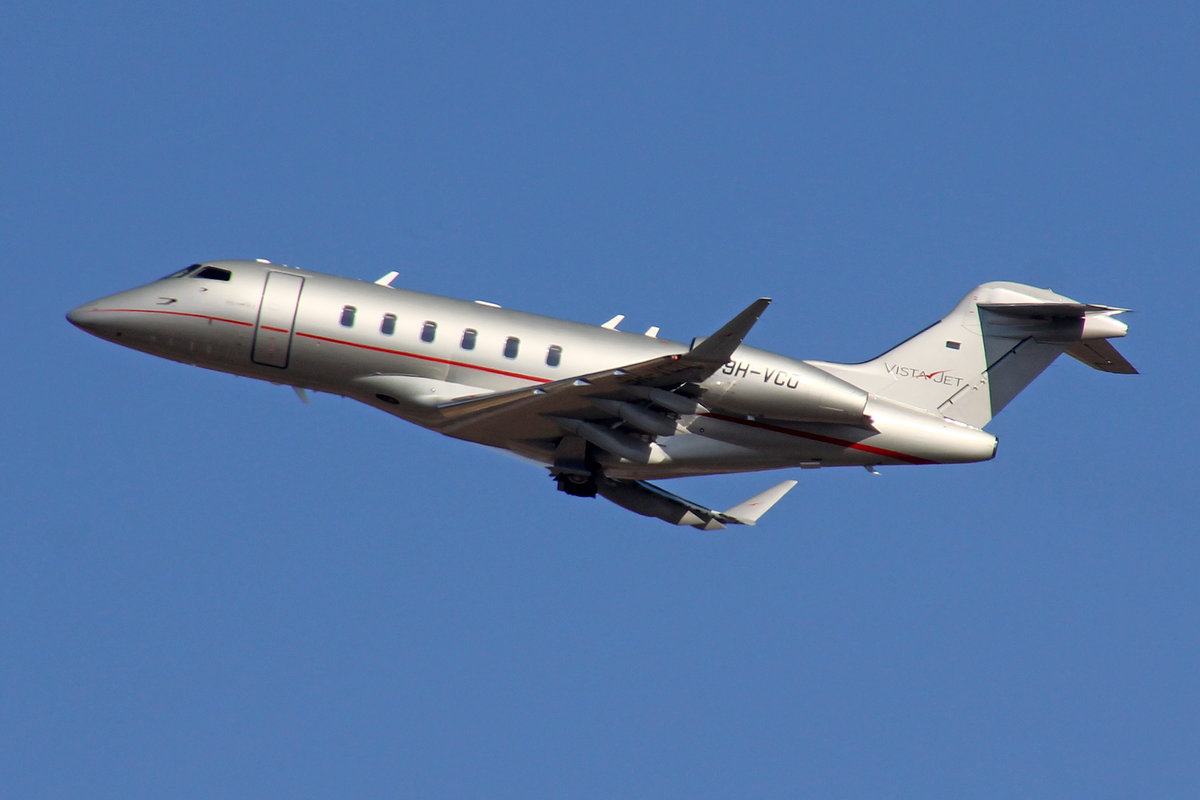 VistaJet, 9H-VCO, Bombardier Challenger 350, msn: 20642, 27.Februar 2019, ZRH Zürich, Switzerland.