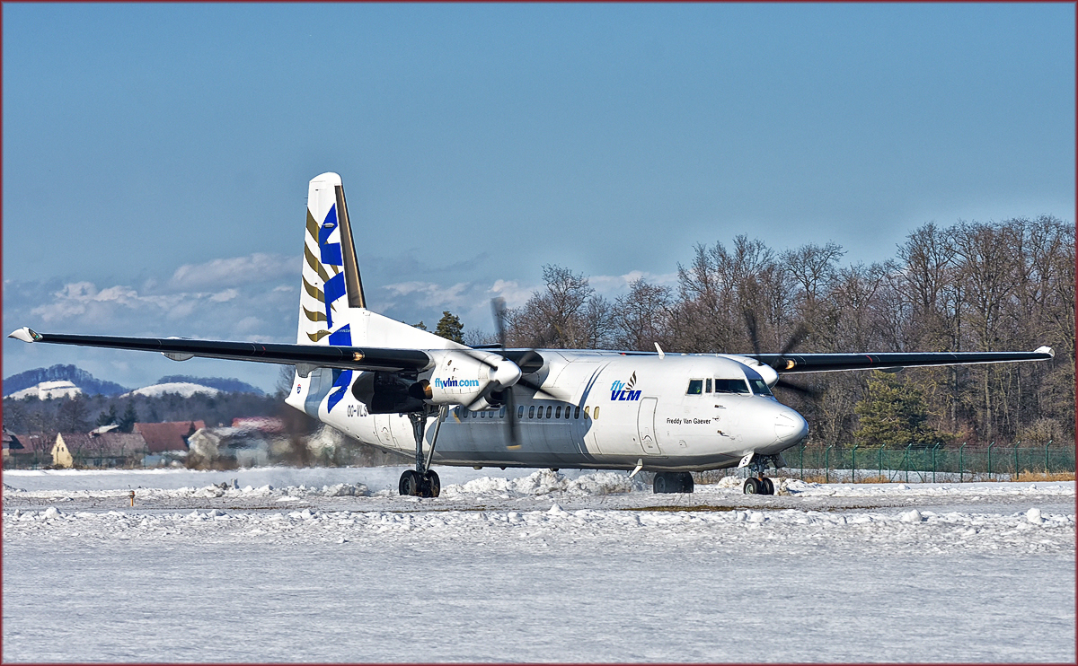 VLM OO-VLS: Fokker 50; Maribor MBX; 8.3.2018