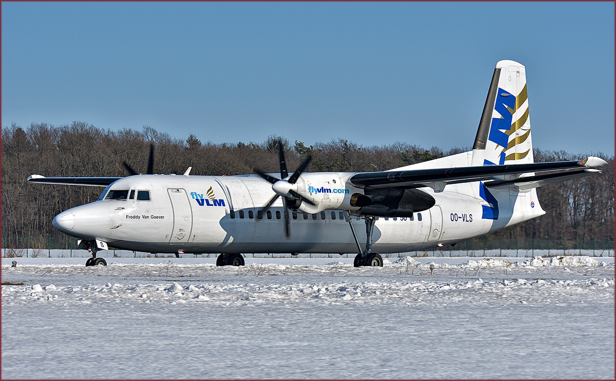 VLM OO-VLS; Fokker 50; Maribor MBX; 8.3.2018