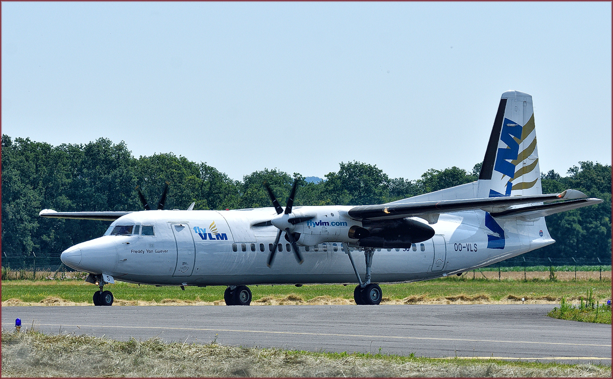 VLM, OO-VLS; Fokker 50; Maribor MBX; 20.6.2018