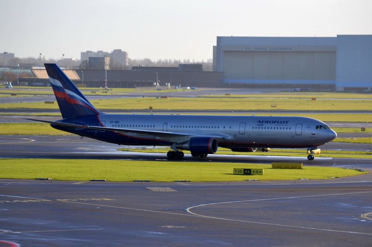 VP-BDI Aeroflot - Russian Airlines Boeing 767-38A (ER)        30.11.2013

Amsterdam-Schiphol