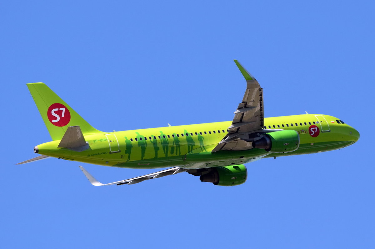 VP-BOM S7 - Siberia Airlines Airbus A320-214(WL)  , MUC , 19.06.2017