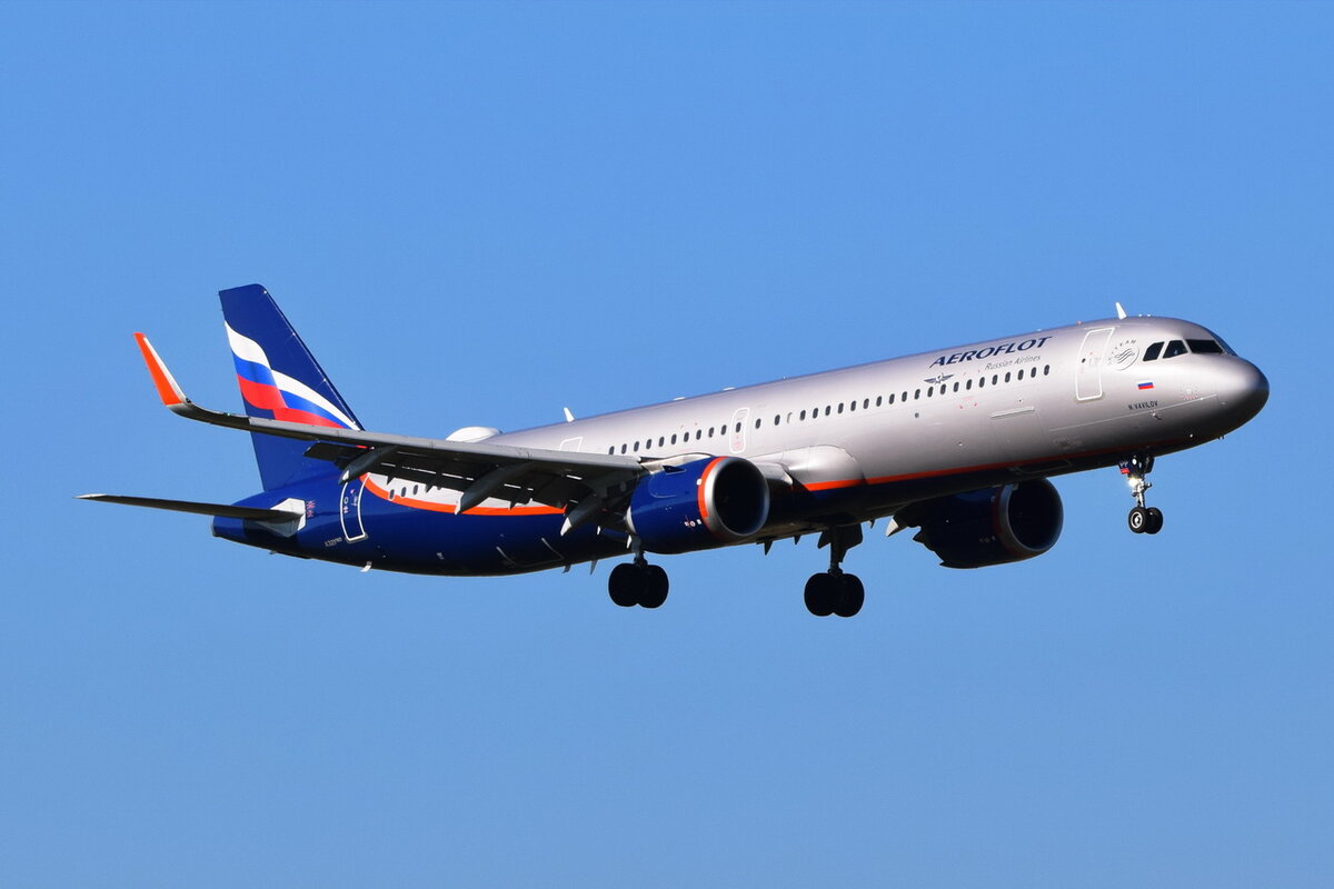 VP-BPP , Aeroflot - Russian Airlines , Airbus A321-251NX  N. Vavilov/Н. Вавилов   , 09.10.2021 , Berlin-Brandenburg  Willy Brandt  , BER , 