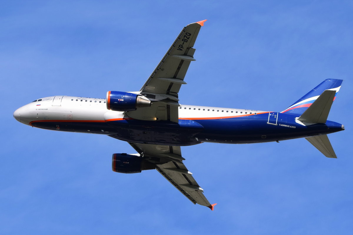 VP-BZQ Aeroflot - Russian Airlines Airbus A320-214  , MUC , 06.10.2017