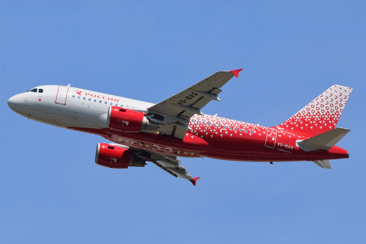 VQ-BAQ Rossiya - Russian Airlines Airbus A319-111   , MUC , 22.06.2017