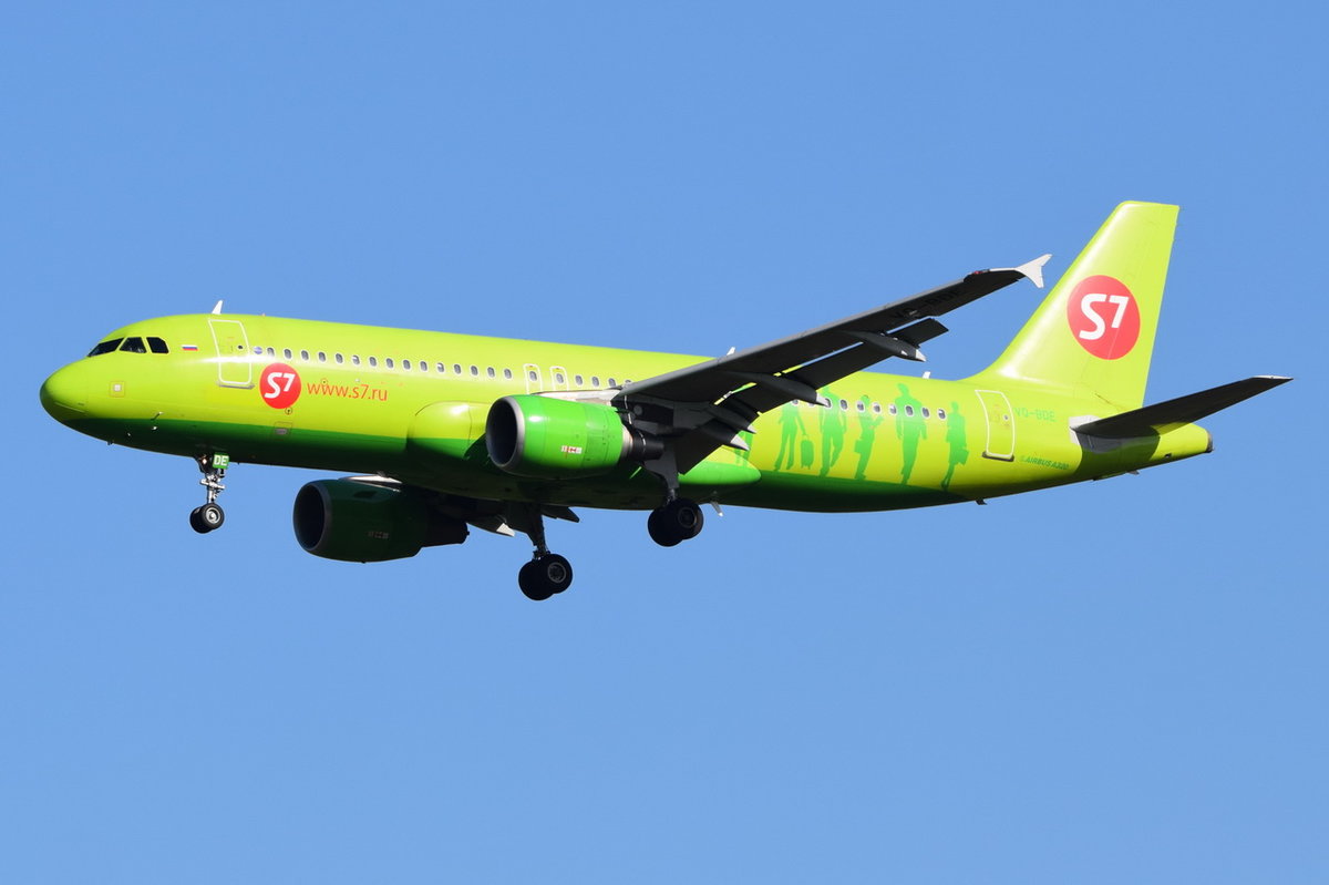 VQ-BDE S7 - Siberia Airlines Airbus A320-214   , MUC , 15.10.2016