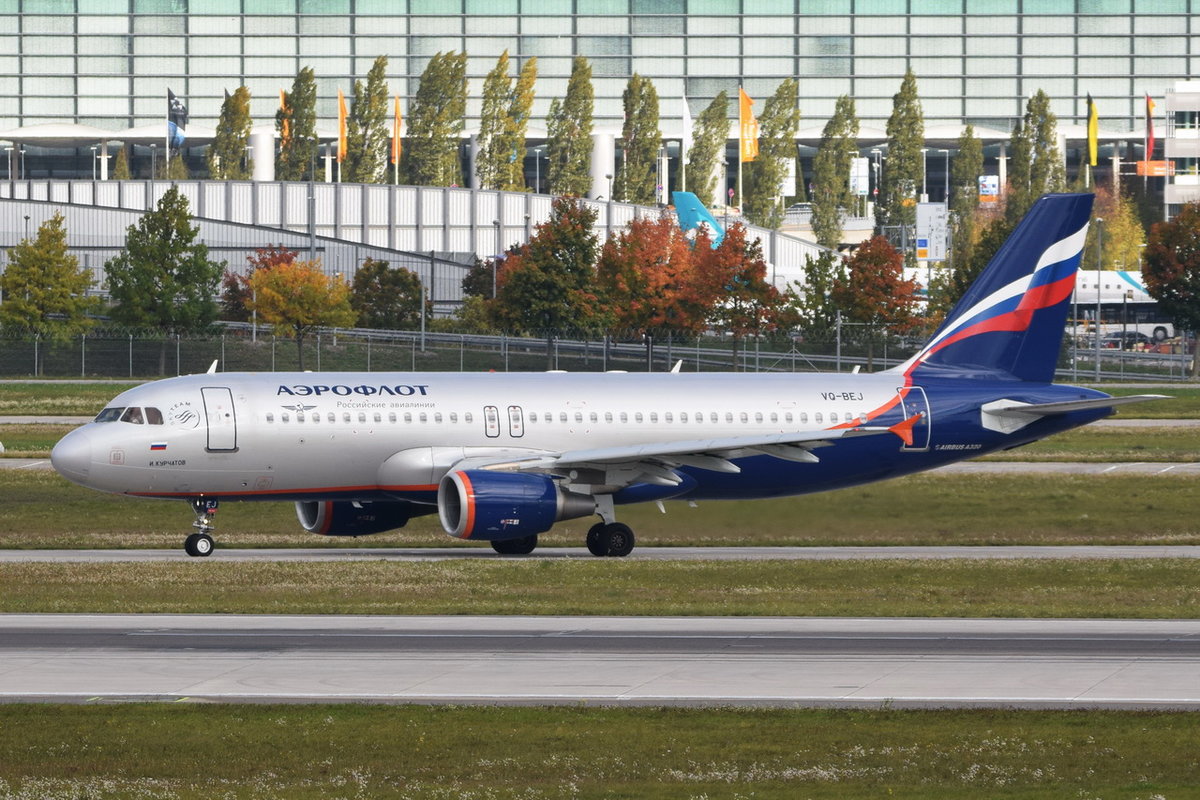 VQ-BEJ Aeroflot - Russian Airlines Airbus A320-214  , MUC , 07.10.2017